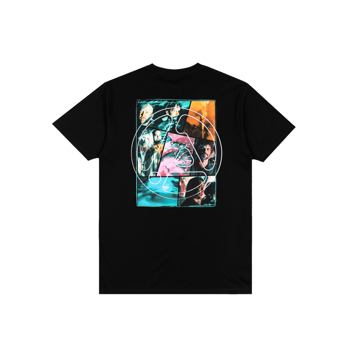 FROM ZERO PHOTO COLLAGE 2.0 BLACK TEE