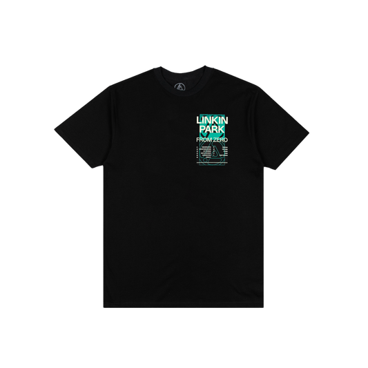 FROM ZERO PHOTO COLLAGE 2.0 BLACK TEE