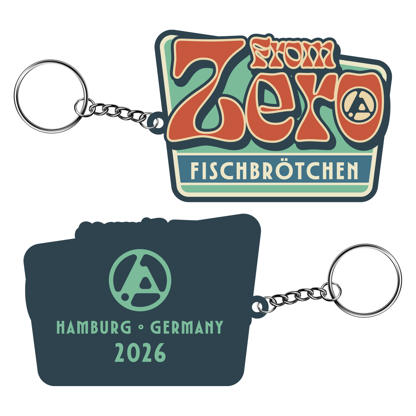 From Zero Fischbrötchen Keychain