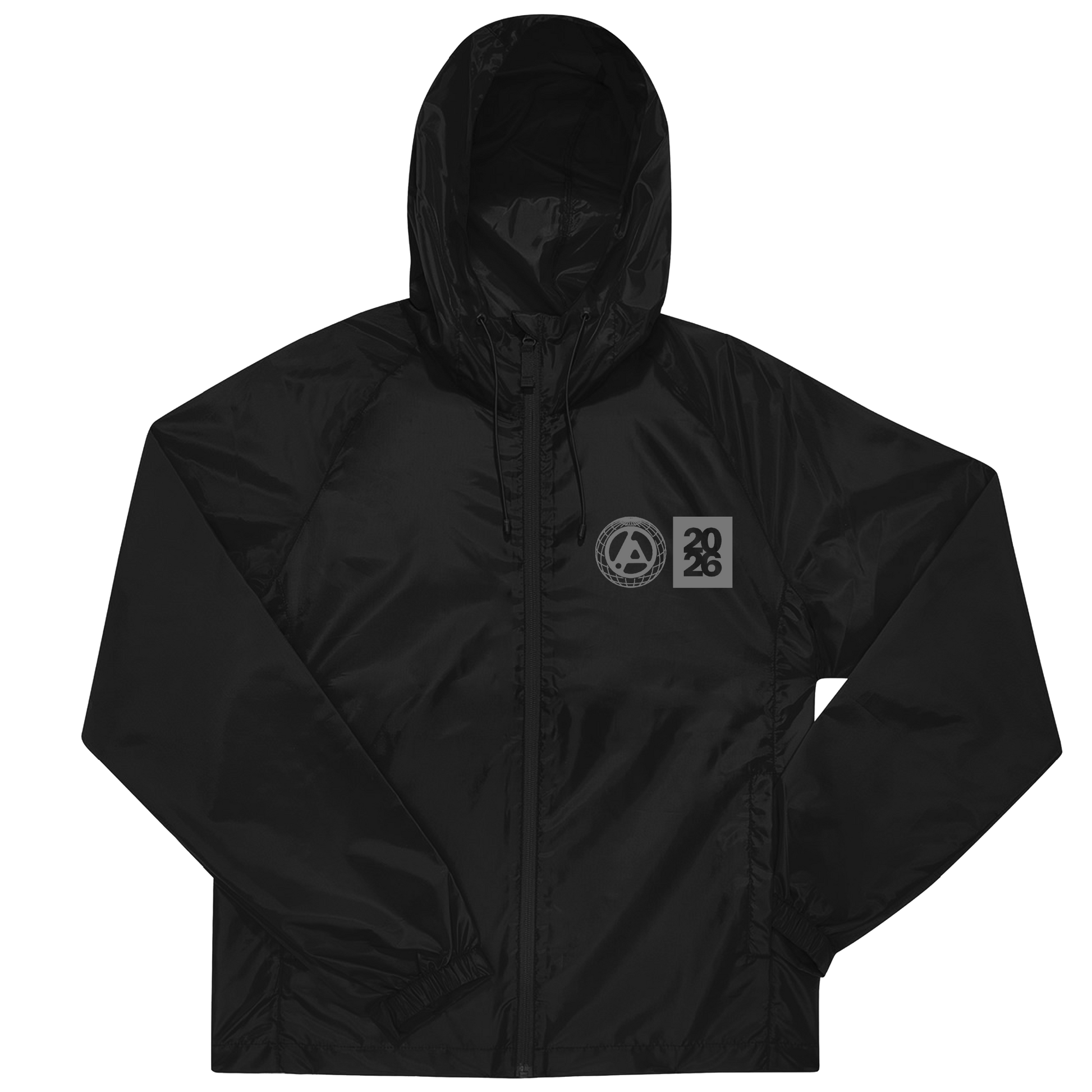 Black jacket with a Linkin Park logo on the chest