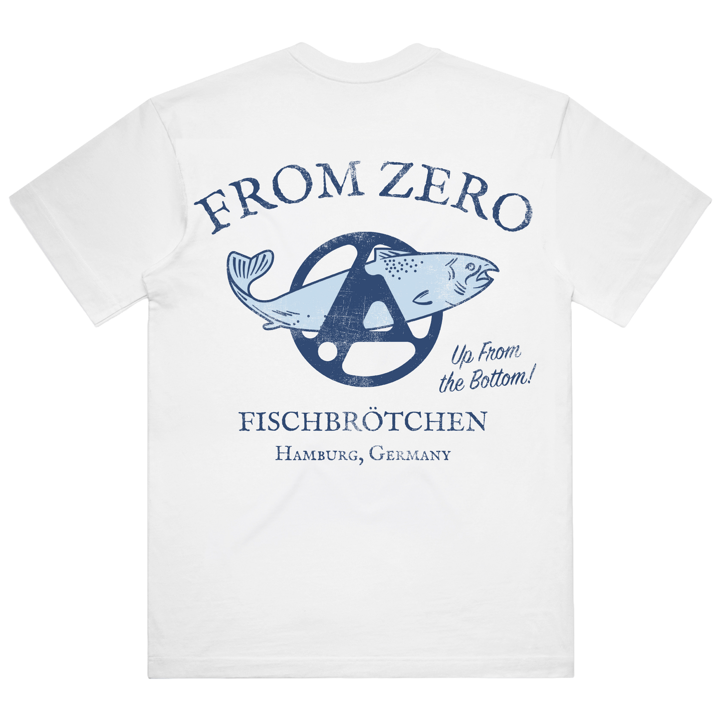 From Zero "Fischbrötchen" White Tee