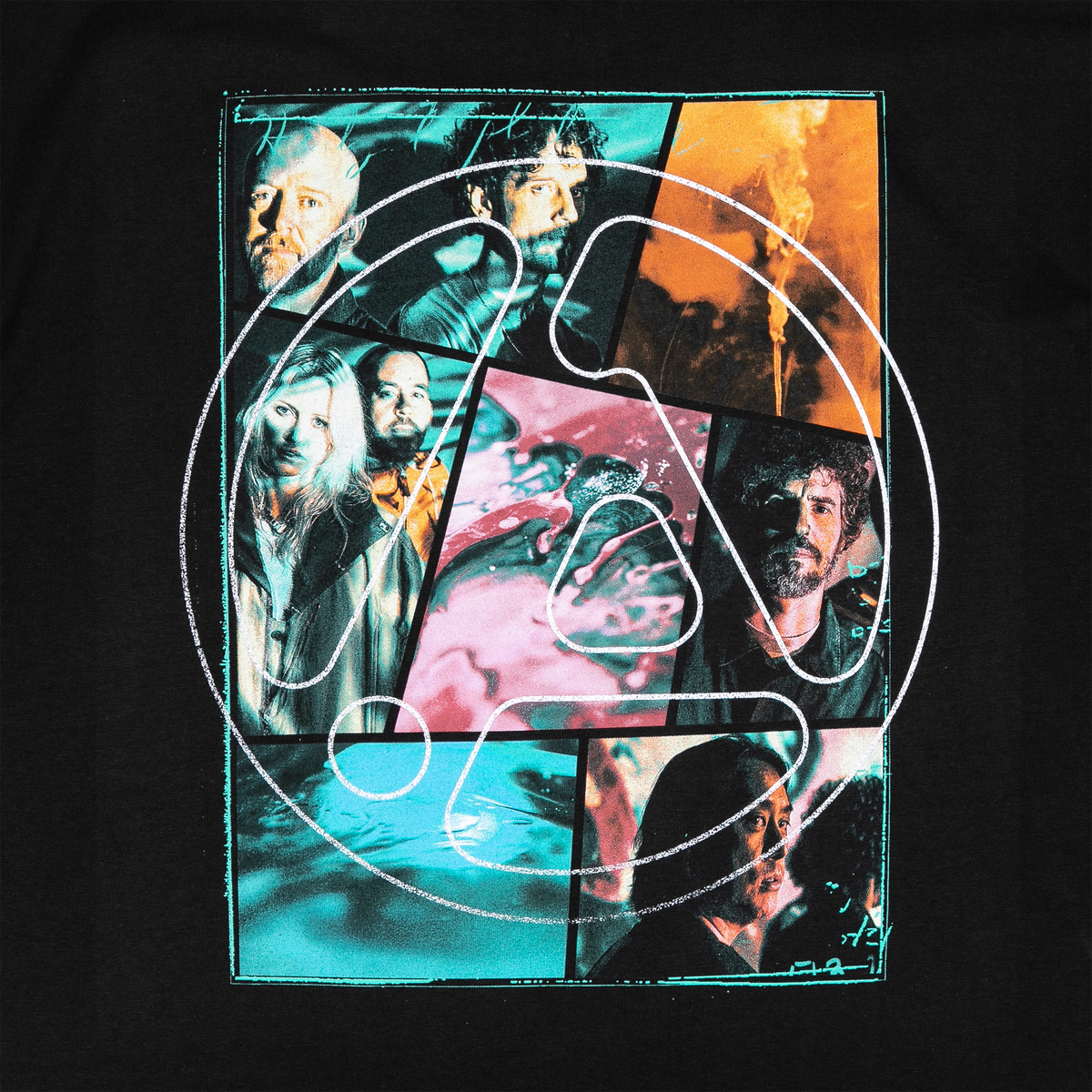 FROM ZERO PHOTO COLLAGE 2.0 BLACK TEE