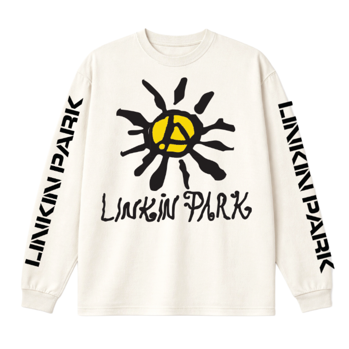 LP x DEUS Sun White Long Sleeve Tee – Linkin Park EU Official Store