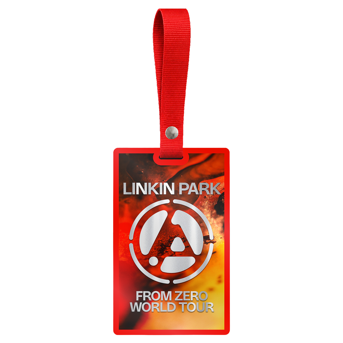 From Zero 2025 Red World Tour Bookmark